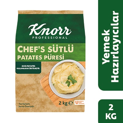 Knorr Chef's Sütlü Patates Püresi 2KG